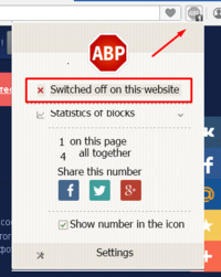 Desactivar Adblock Plus para moviemakeronline.com en Chrome y Opera